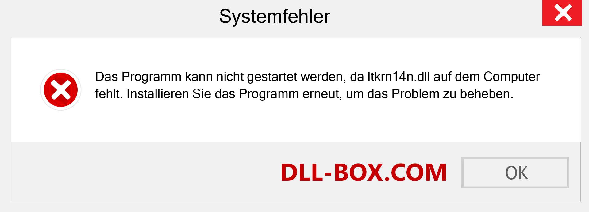 ltkrn14n.dll-Datei fehlt?. Download für Windows 7, 8, 10 - Fix ltkrn14n dll Missing Error unter Windows, Fotos, Bildern